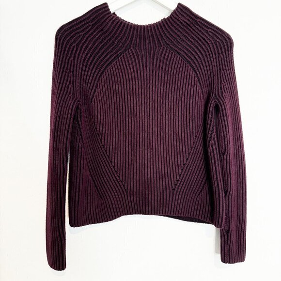 Athleta Rockland Sweater Burgundy Size XXS - Picture 2 of 7